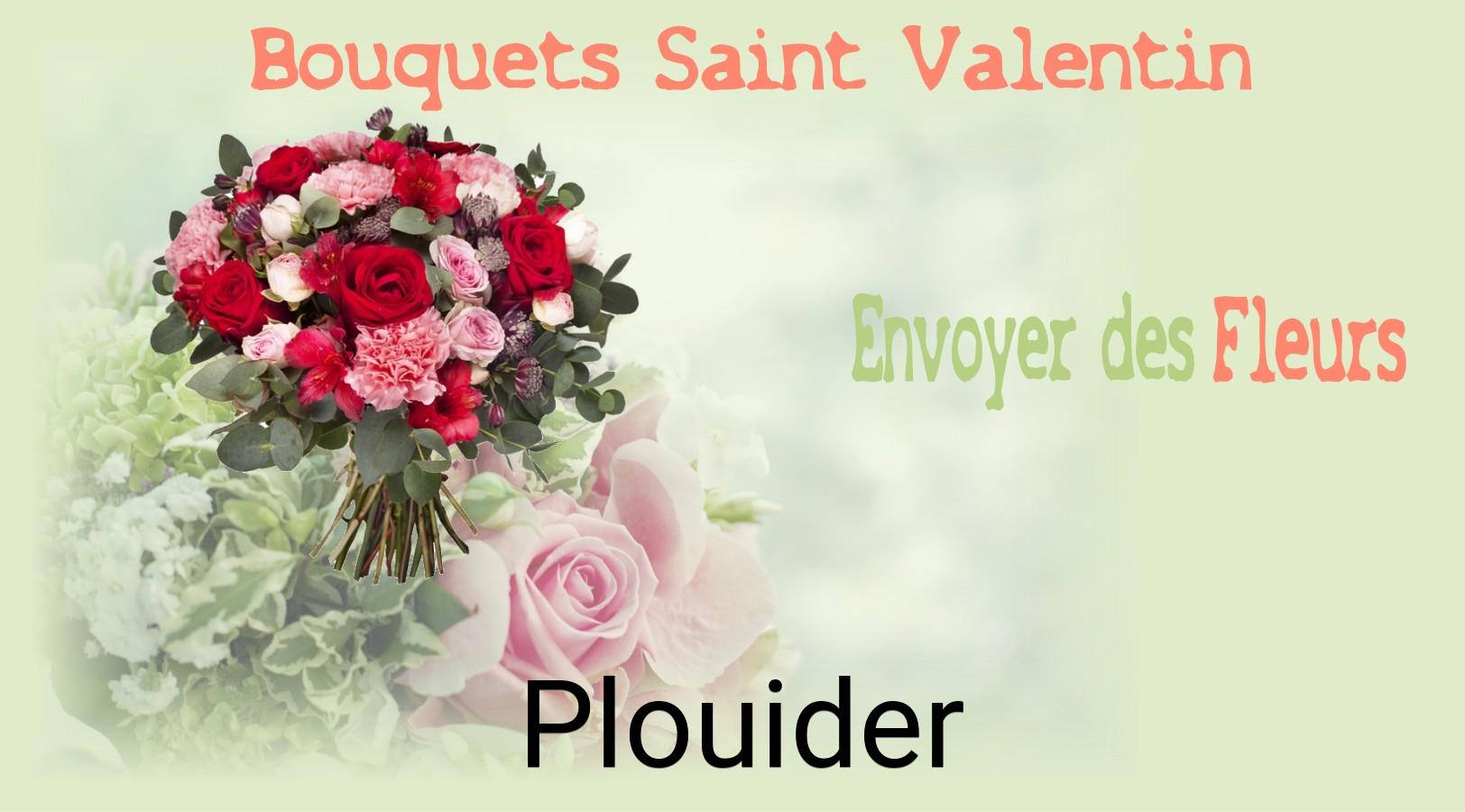 Roses de Saint-Valentin livrées à Plouider
